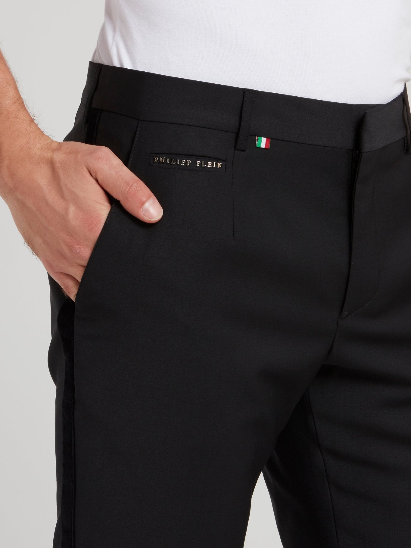 Черные строгие брюки