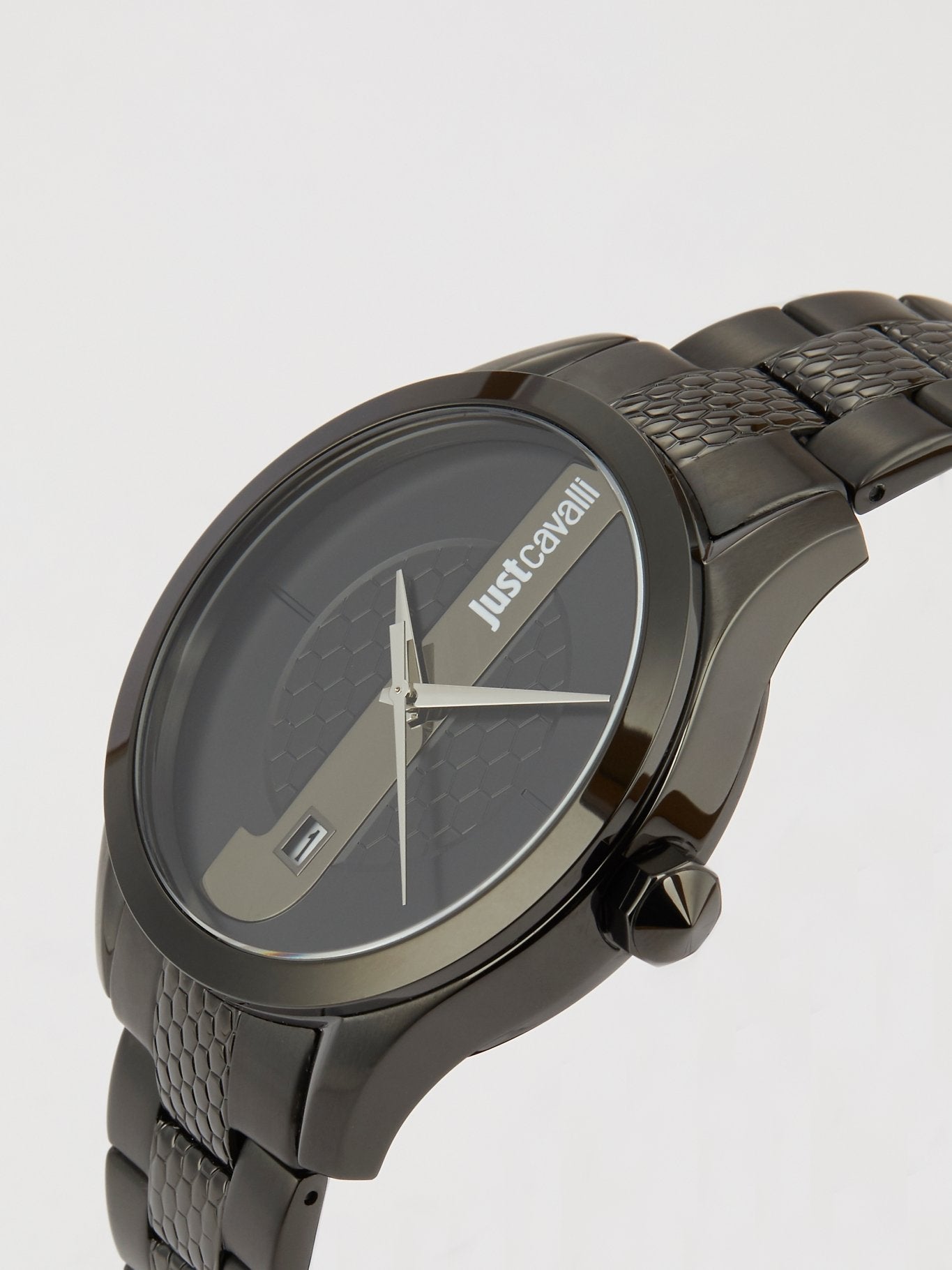 Черные повседневные часы с браслетом President