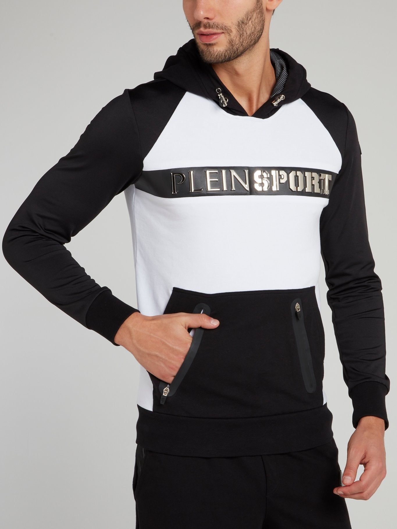 Спортивная куртка с капюшоном и рукавами реглан Manuel