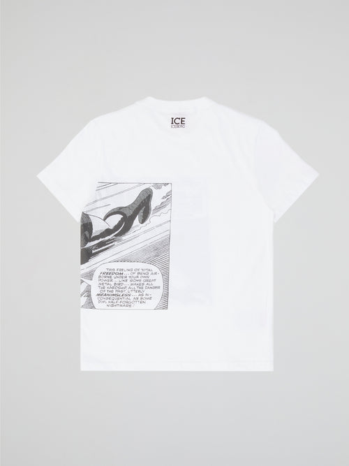 Iron Man Graphic Comic Tee