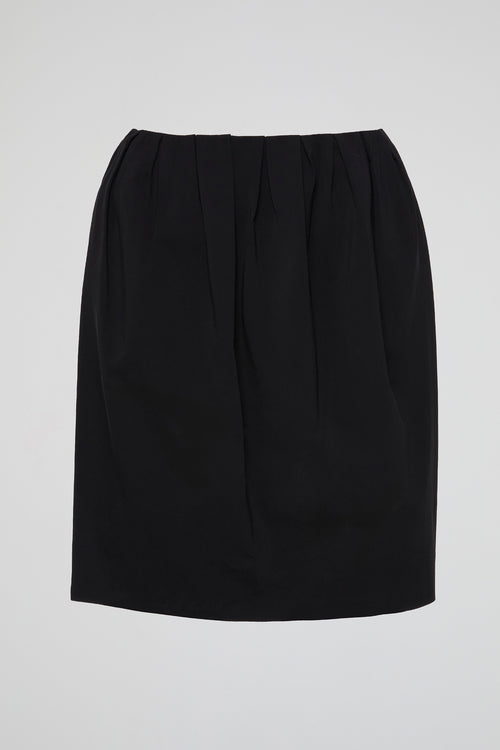 Black Pleated Skirt