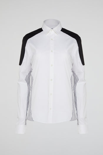 White Momentum Long-Sleeve Shirt