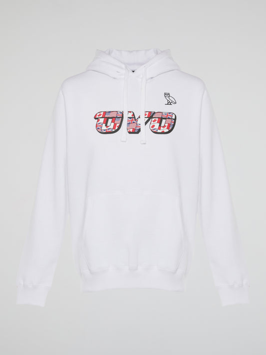 White Flag Runner Hooded Sweatshirt