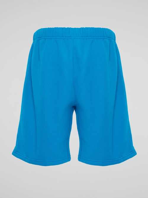 Blue Knock Out Sweat Shorts