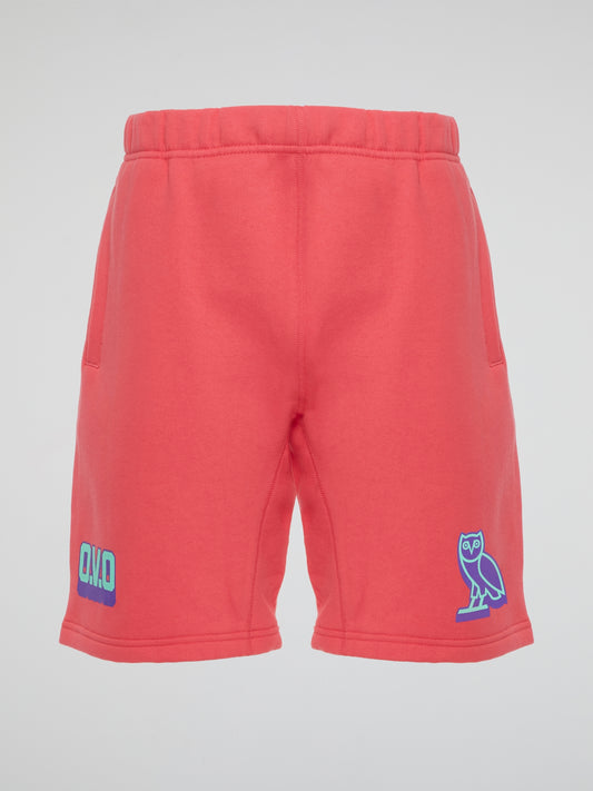 Pink Knock Out Sweat Shorts