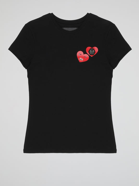 Love Plein Round Neck T-shirt