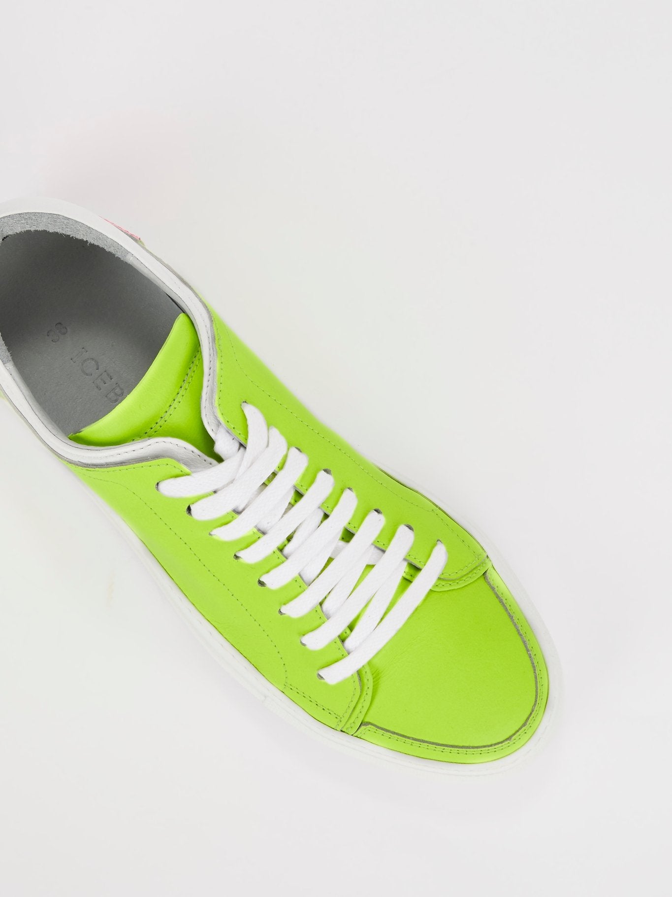 Neon Green Low Top Sneakers