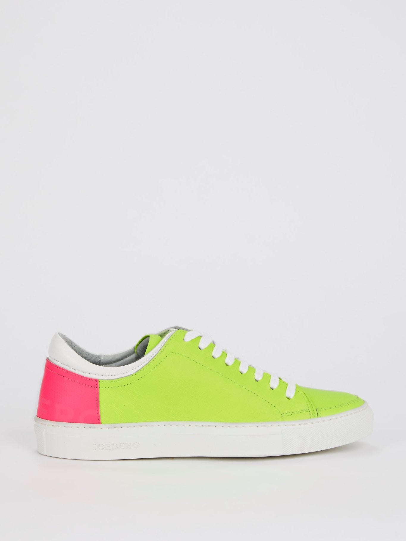 Neon Green Low Top Sneakers