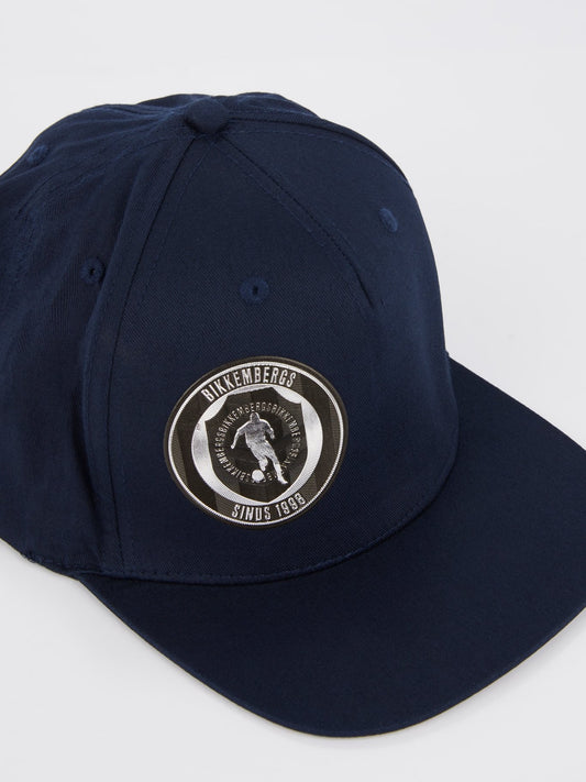 Темно-синяя кепка с логотипом Sport
