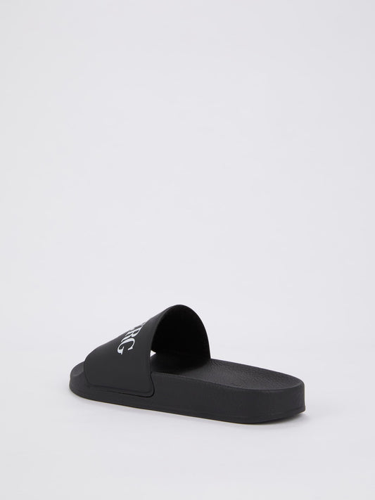 Black Classic Logo Slides