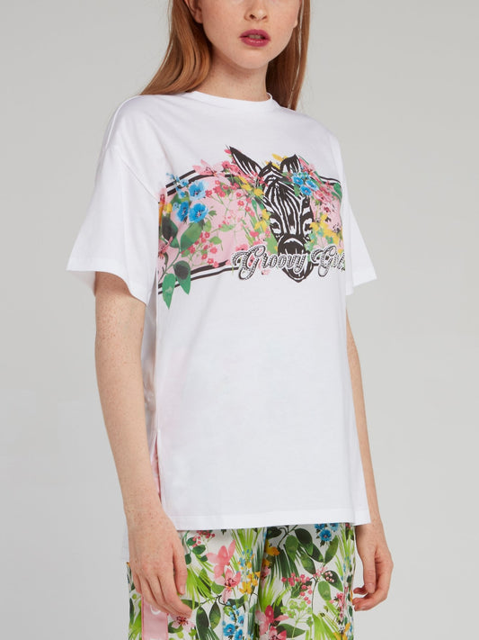 Flora and Fauna Loose Fit T-Shirt