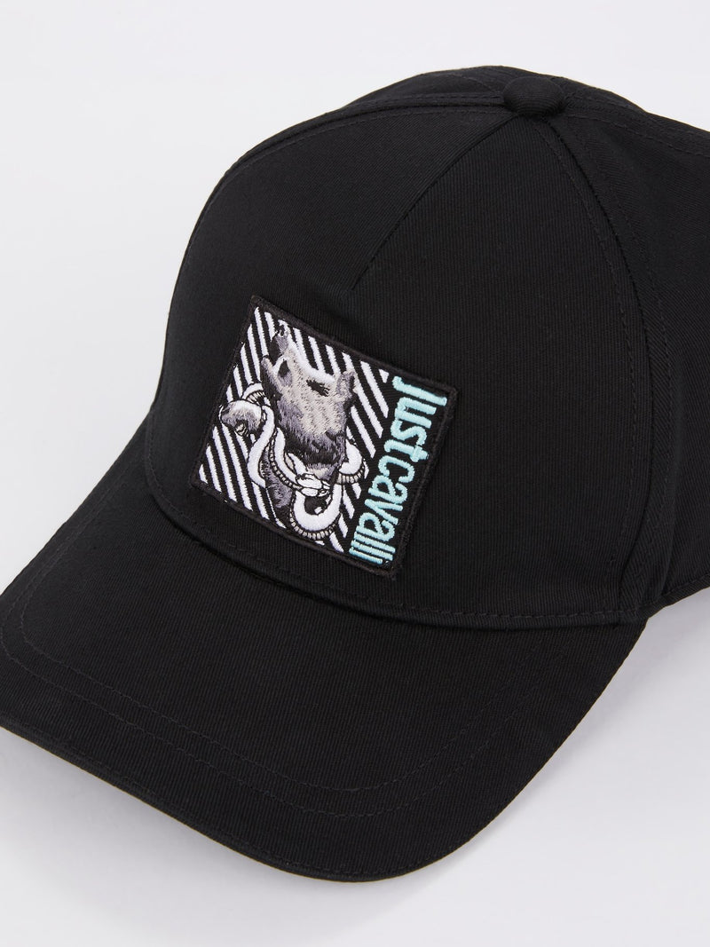 Logo Embroidered Strapback Hat