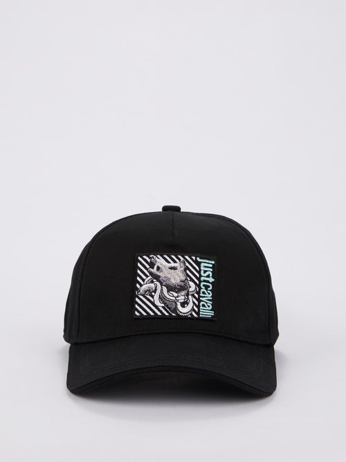 Logo Embroidered Strapback Hat