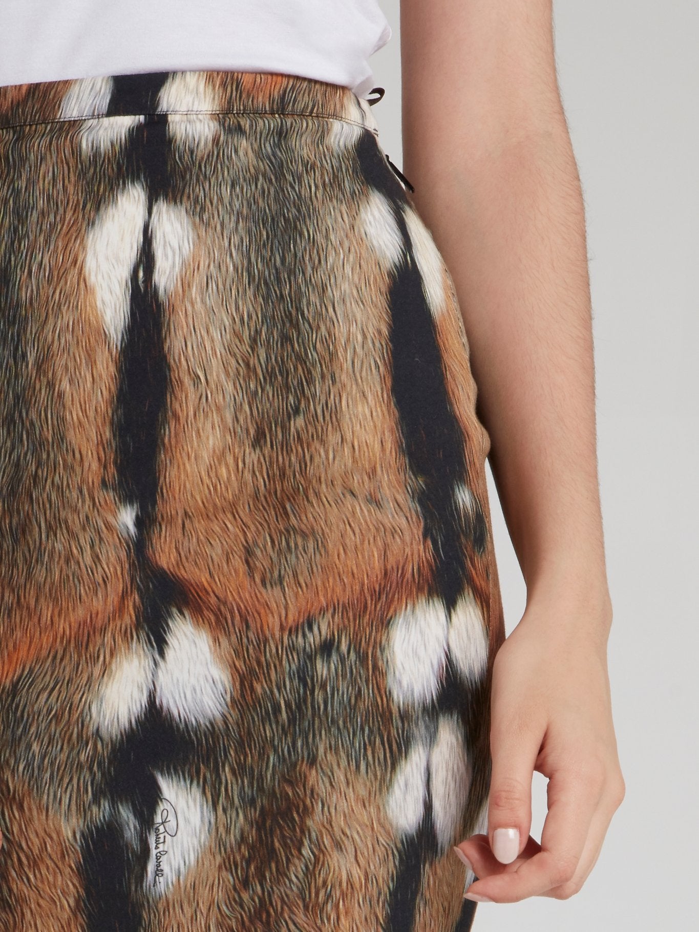 Animal Print High Waist Pencil Skirt