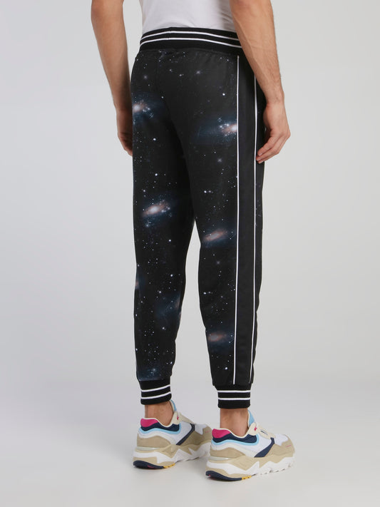 Universe Print Track Pants