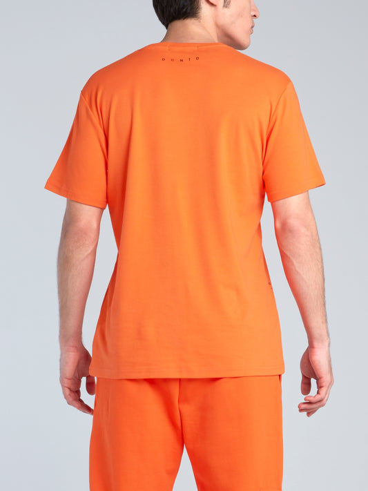 Orange Crewneck Core T-Shirt