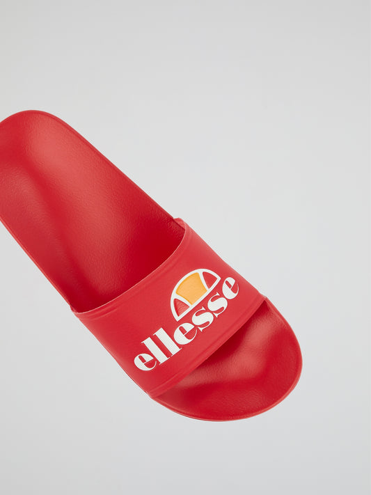 Filippo Red Contrast Logo Slides