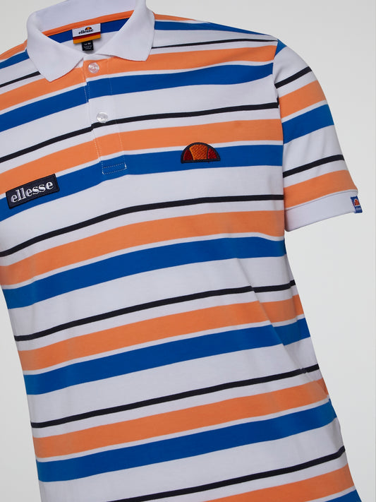 Concrete Striped Polo Shirt