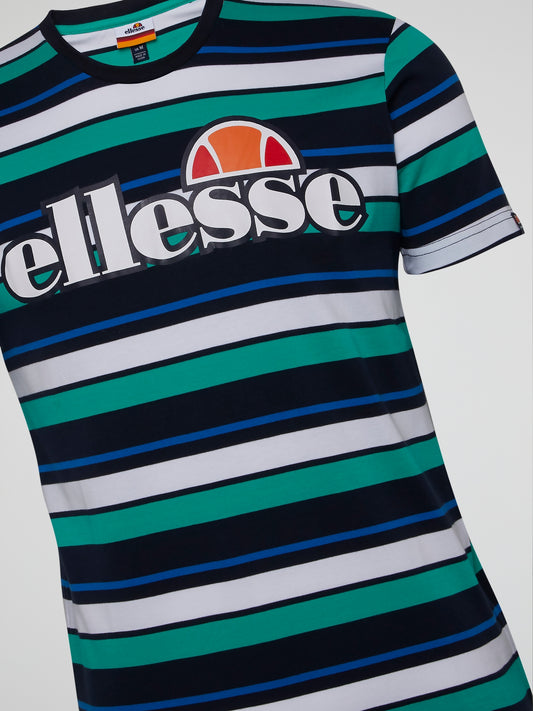 Panorama Striped Logo T-Shirt