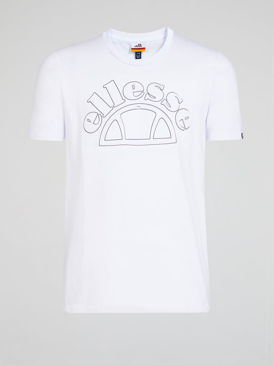 Opizzi White Crewneck T-Shirt